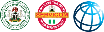 Sponsors - Federal Government of Nigeria, SERVICOM and Worldbank Logo